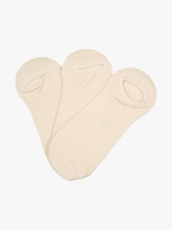 Scopri Confezione da 3 paia di calze fantasmini in cotone elasticizzato - nudo