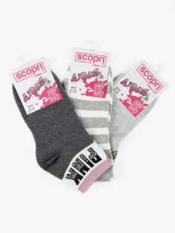 Scopri Junior Calze corte da bambina confezione da 3 paia