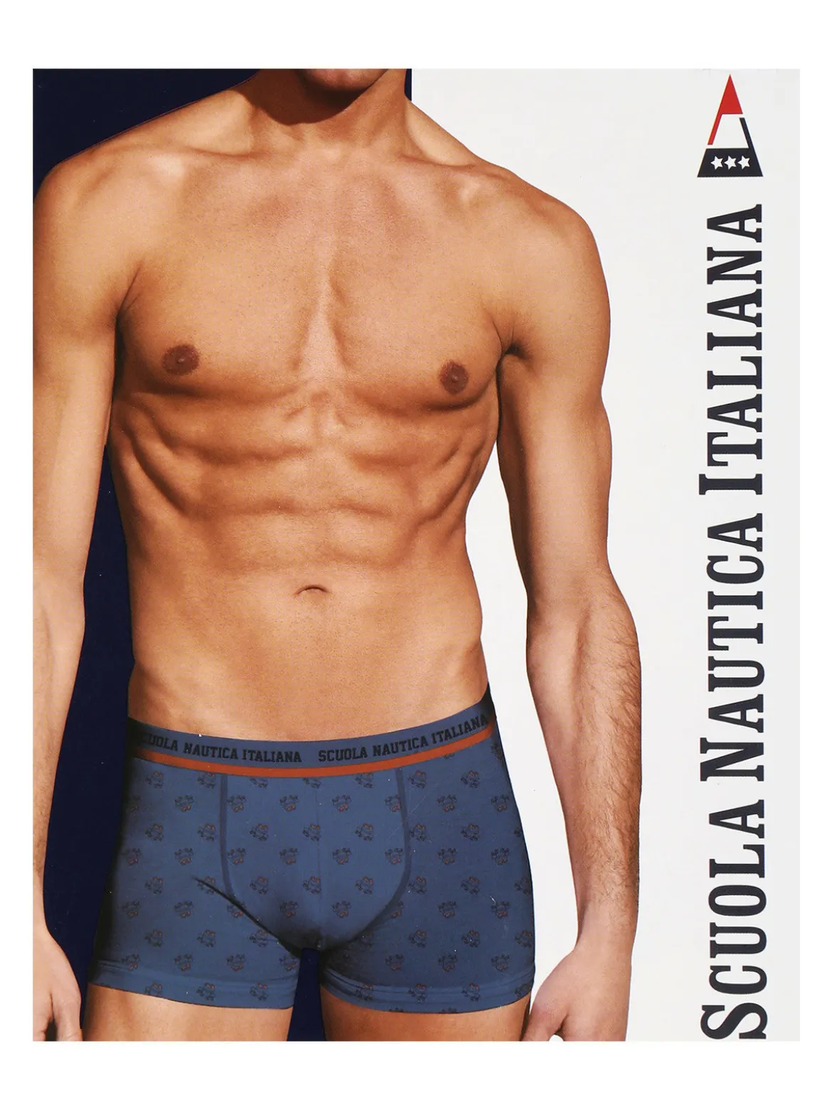Scuola Nautica Italiana Boxer da uomo con stampe