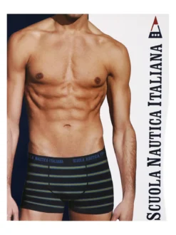 Scuola Nautica Italiana Boxer da uomo rigati