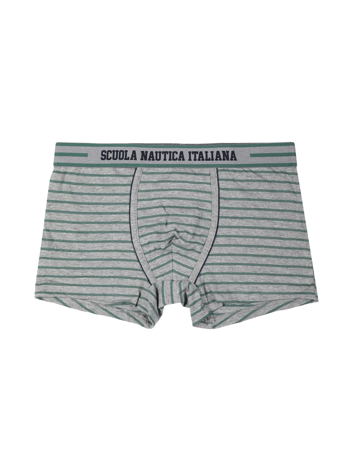 Scuola Nautica Italiana Boxer uomo in cotone a righe
