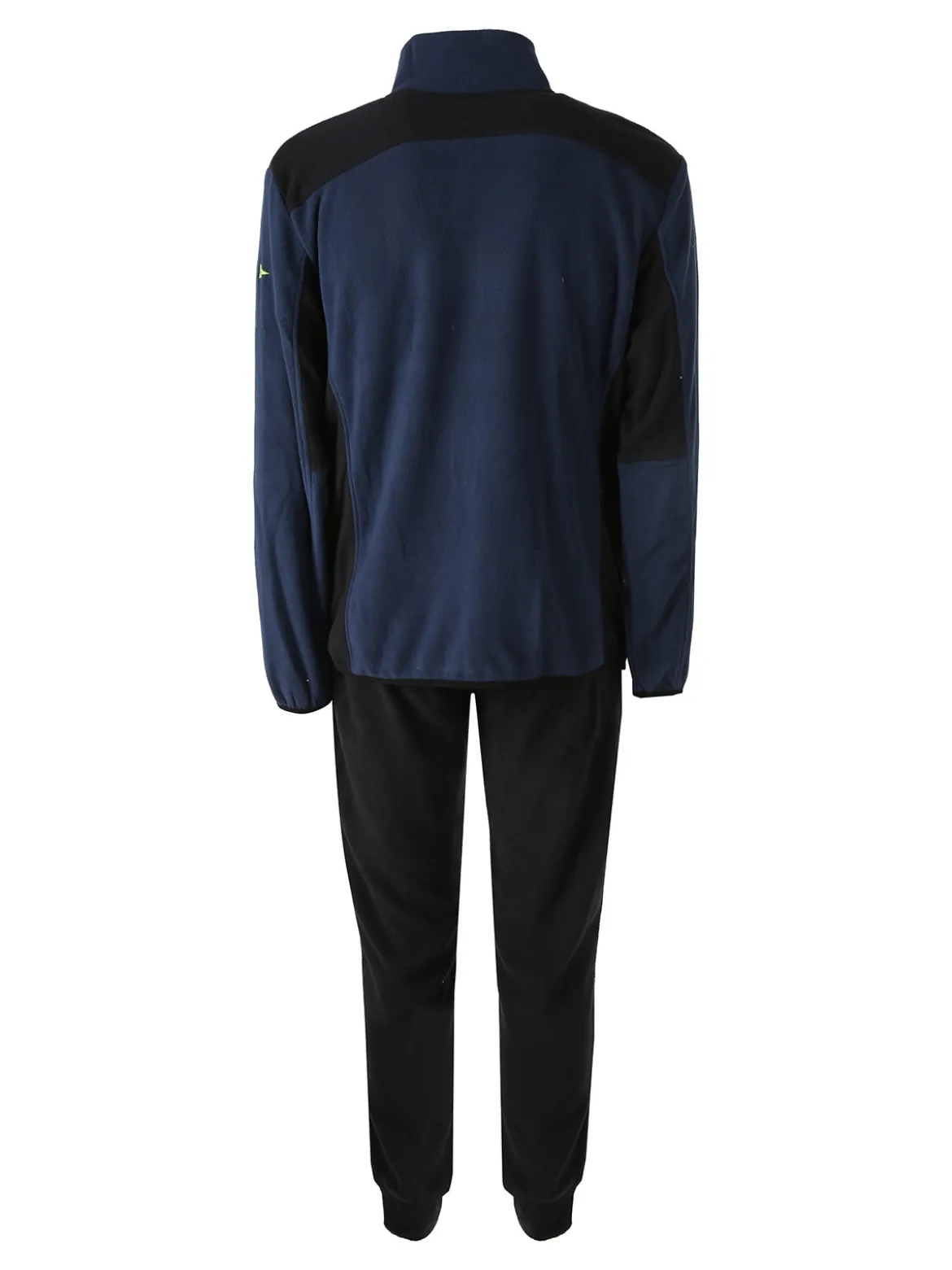 Scuola Nautica Italiana Completo tuta da uomo in pile full zip - blu scuro