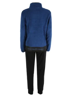 Scuola Nautica Italiana Completo tuta donna in pile con felpa e pantaloni - jeans