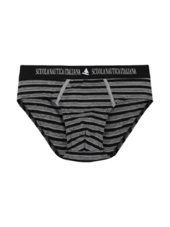 Scuola Nautica Italiana Slip uomo a righe
