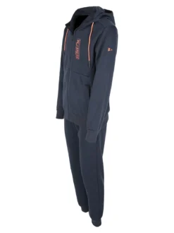 Scuola Nautica Italiana Tuta da uomo 2 pezzi con cappuccio e zip