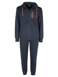 Scuola Nautica Italiana Tuta da uomo 2 pezzi con cappuccio e zip