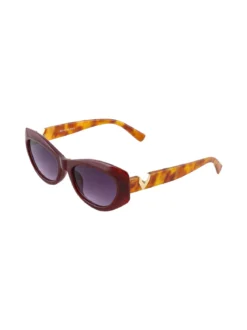 Seevision Occhiali da sole da donna a gatto - bordeaux