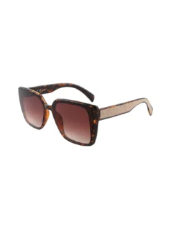 Seevision Occhiali da sole da donna con glitter - moro