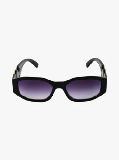Seevision Occhiali da sole da donna rettangolari - nero