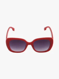 Seevision Occhiali da sole squadrati da donna - rosso