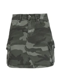 Sexi Sense Gonna militare con tasconi