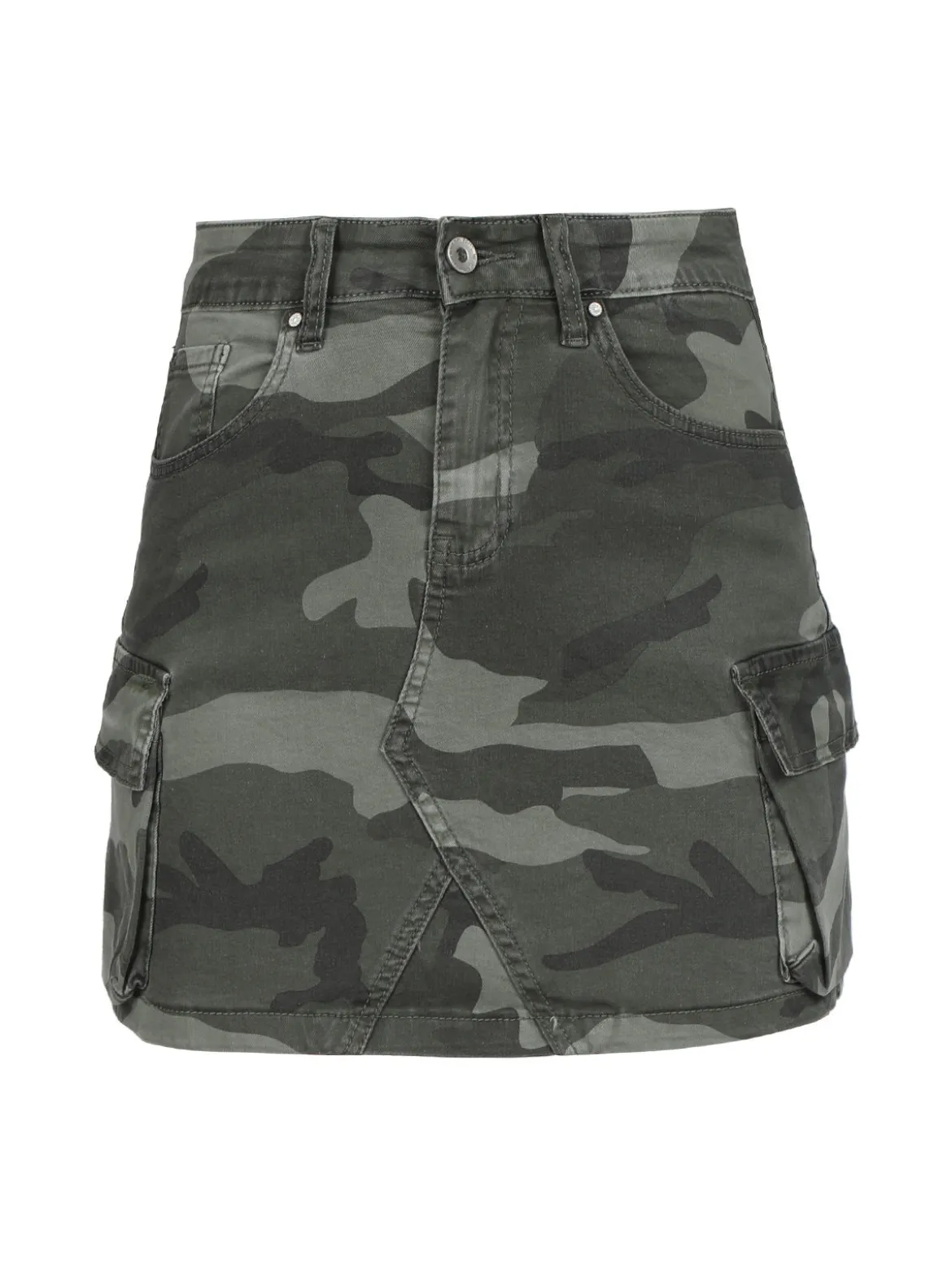Sexi Sense Gonna militare con tasconi