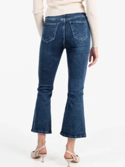 Sexy Sense Jeans donna cropped a zampa - jeans