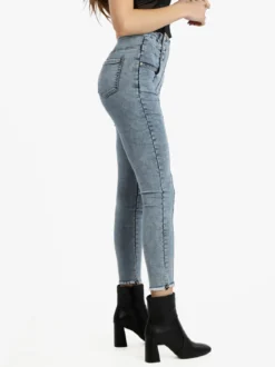 Sexy Sense Jeggings da donna vita alta