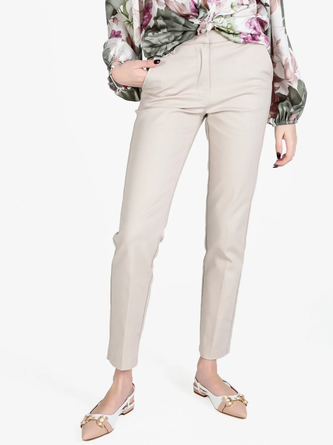 Sexy Sense Pantaloni donna slim a sigaretta