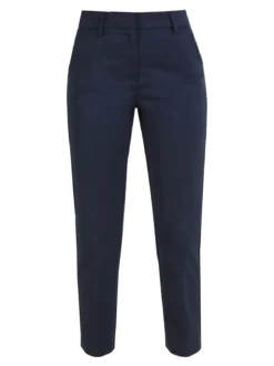 Sexy Sense Pantaloni donna slim fit a sigaretta - blu scuro