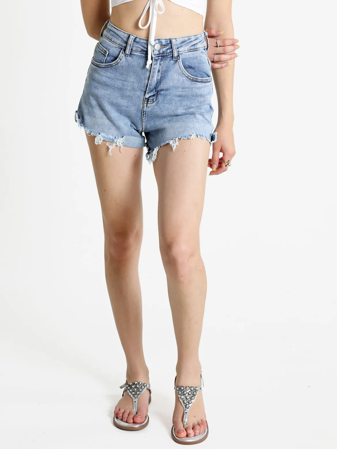 Sexy Sense Shorts donna in jeans