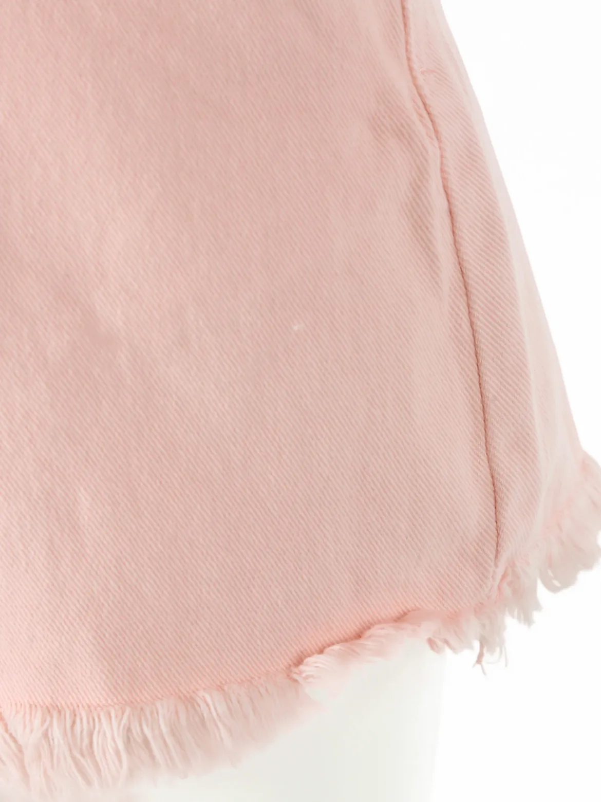 Sexy Sense Shorts donna sfrangiati a vita alta - rosa