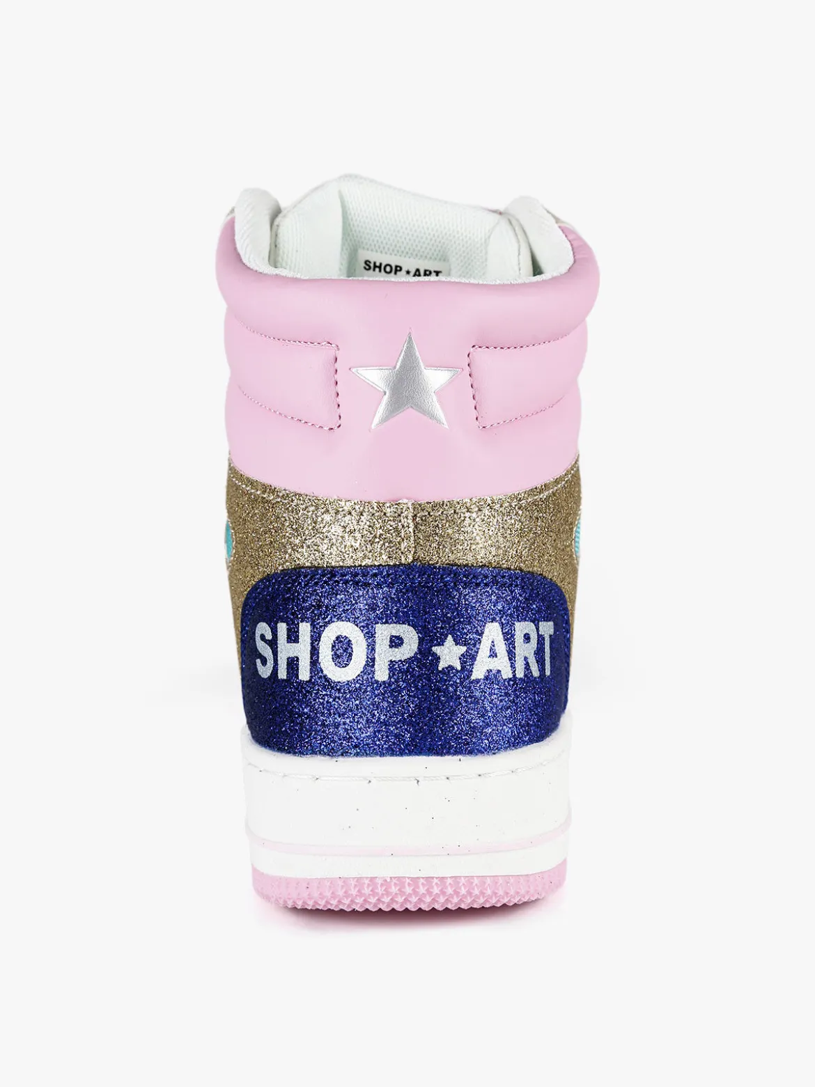 Shop Art BASKET HAILEY Sneakers alte donna glitter