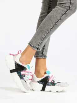 Shop Art CHUNKY AMY Sneakers donna con glitter