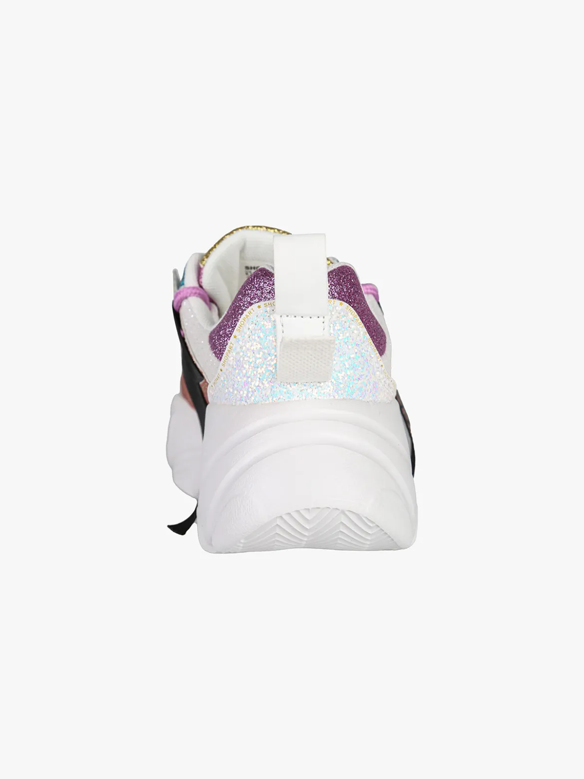 Shop Art CHUNKY AMY Sneakers donna glitter con suola alta