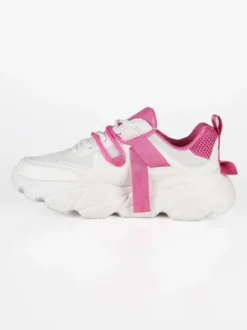 Shop Art Sneakers chunky con inserti a contrasto