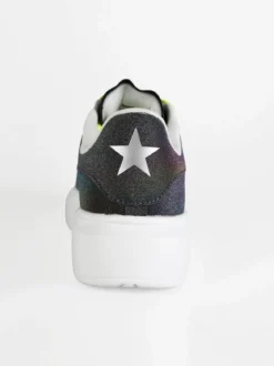 Shop Art Sneakers donna glitter multicolor