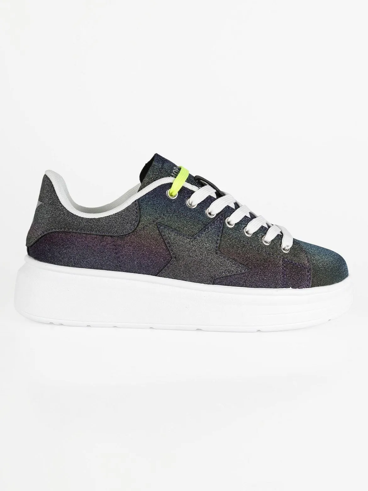Shop Art Sneakers donna glitter multicolor