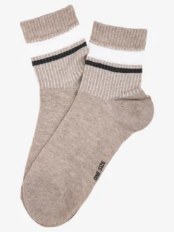 Sielei Calze corte tennis da donna - beige