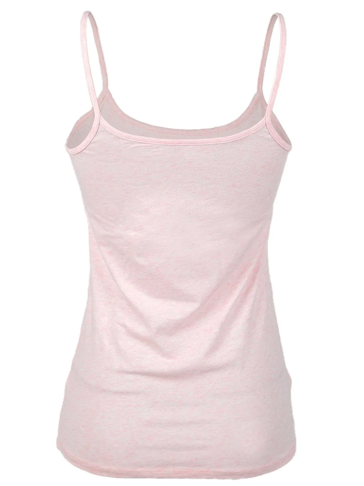 Sielei 1430 Canotta donna spallina sottile in cotone bio