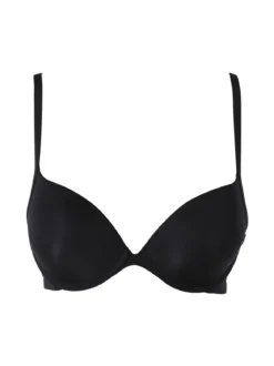 Sielei FANTASTIC Reggiseno push-up con coppe graduate e ferretto COPPA B - nero