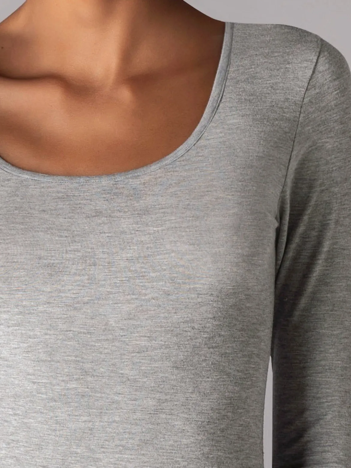 Sielei Maglia donna a maniche lunghe in modal