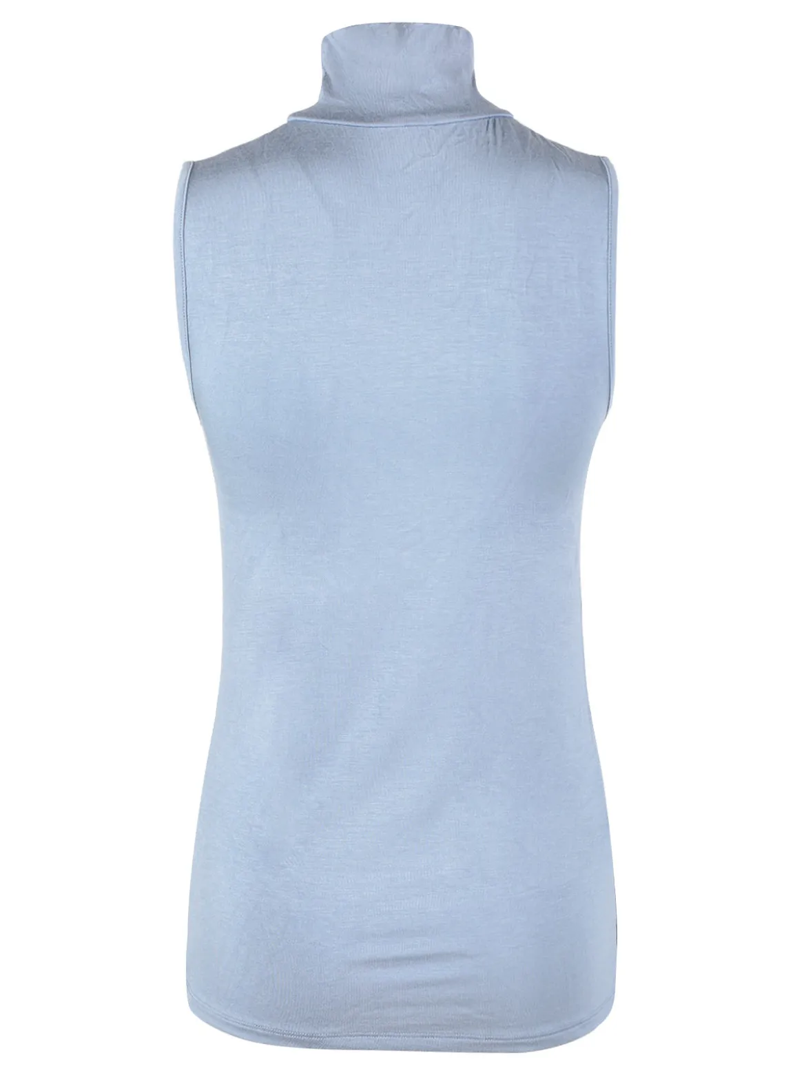 Sielei Maglia donna lupetto smanicata