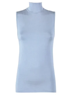 Sielei Maglia donna lupetto smanicata