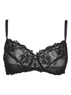 Sielei Reggiseno in tulle ricamato GLAM 1940 coppa C
