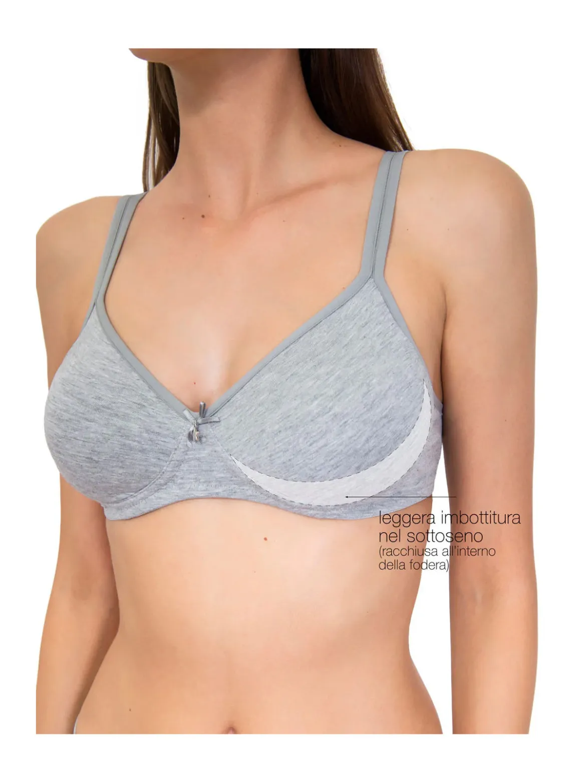 Sielei Reggiseno semi imbottito coppa B 1452
