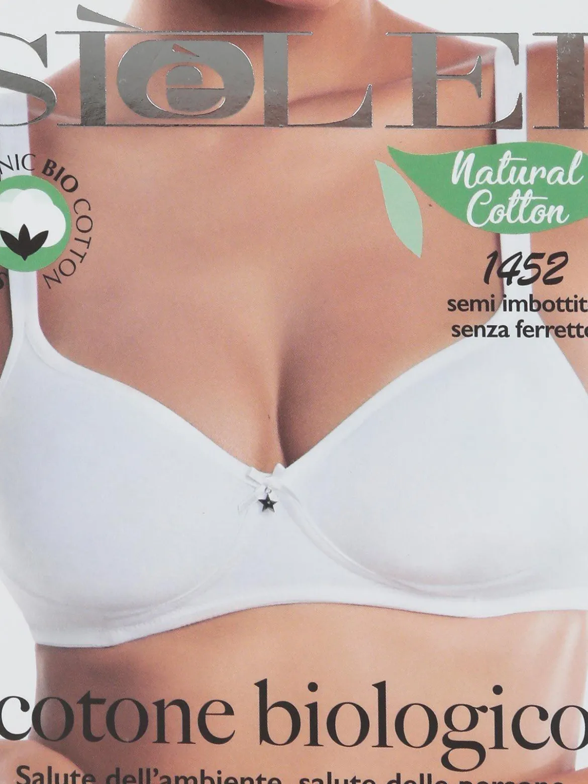 Sielei 1452 Reggiseno semi imbottito coppa B