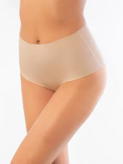 Sielei Slip alto in cotone taglio laser