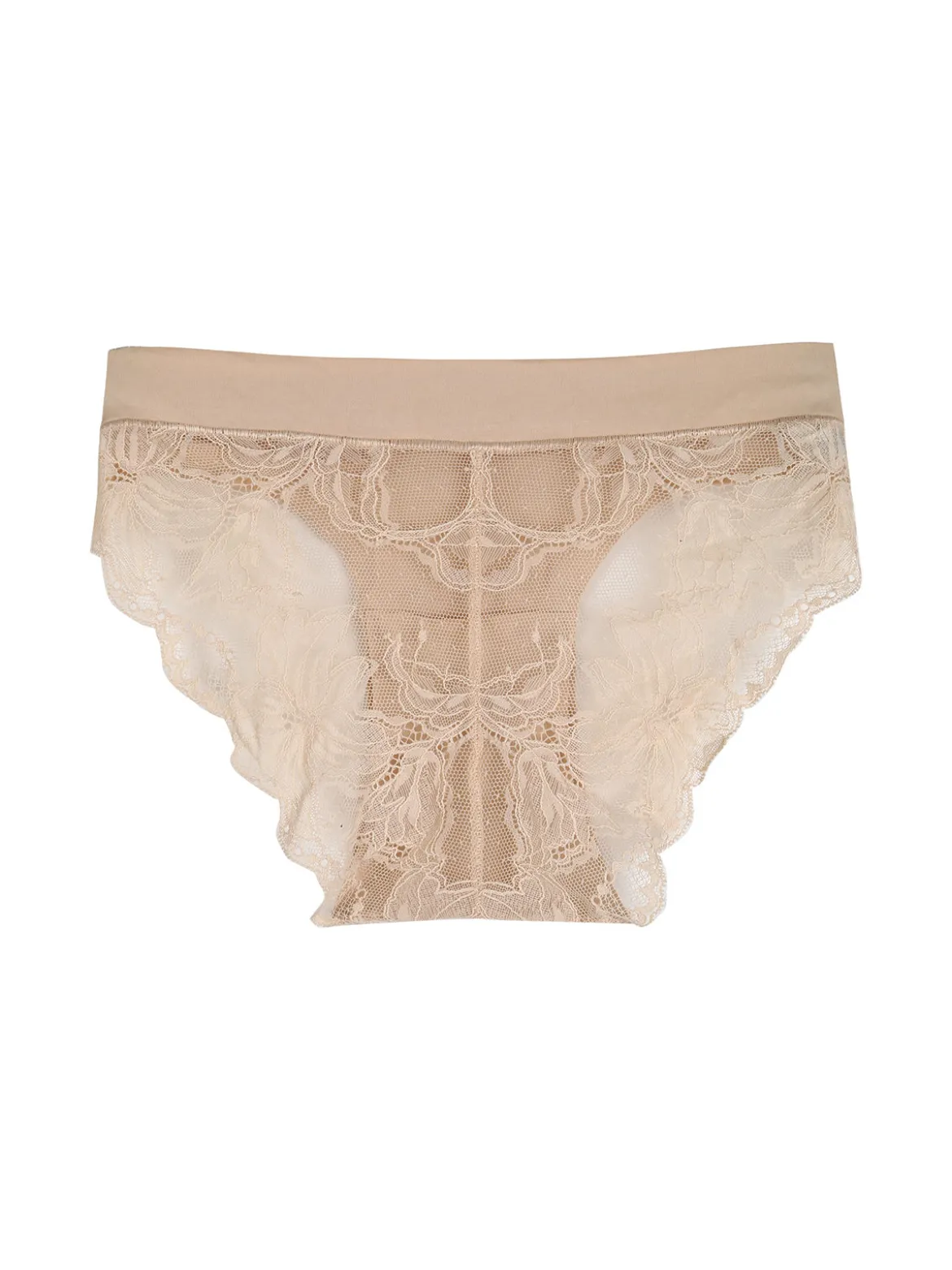 Sielei Slip donna taglio laser in cotone e pizzo