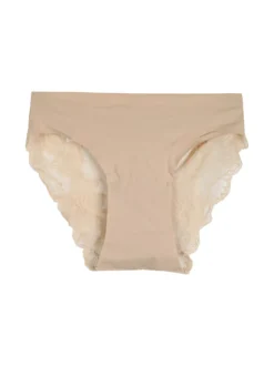 Sielei Slip donna taglio laser in cotone e pizzo