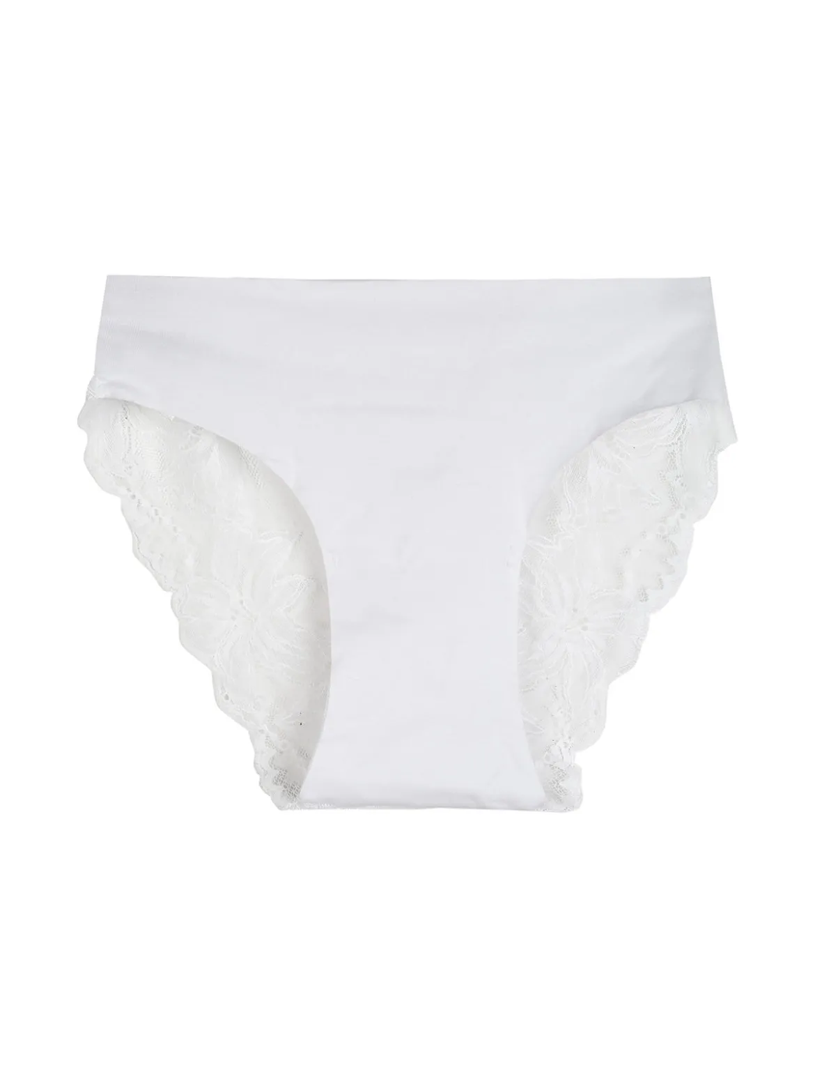 Sielei Slip donna taglio laser in cotone e pizzo