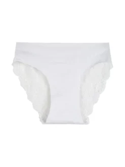 Sielei Slip donna taglio laser in cotone e pizzo