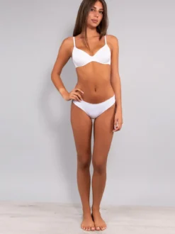 Sielei Slip donna taglio laser in cotone e pizzo