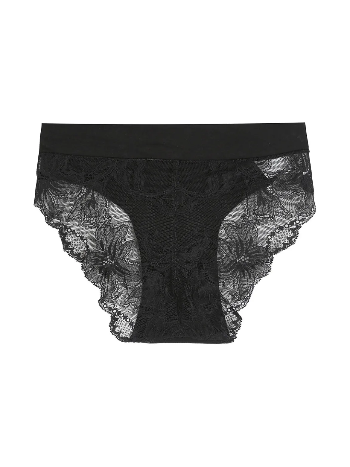 Sielei Slip donna taglio laser in cotone e pizzo