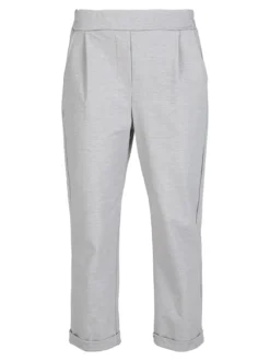 Sisan Pantaloni casual da donna con risvolto