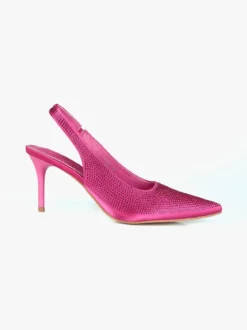 Sissi Miss Slingback donna con strass e cinturino elastico