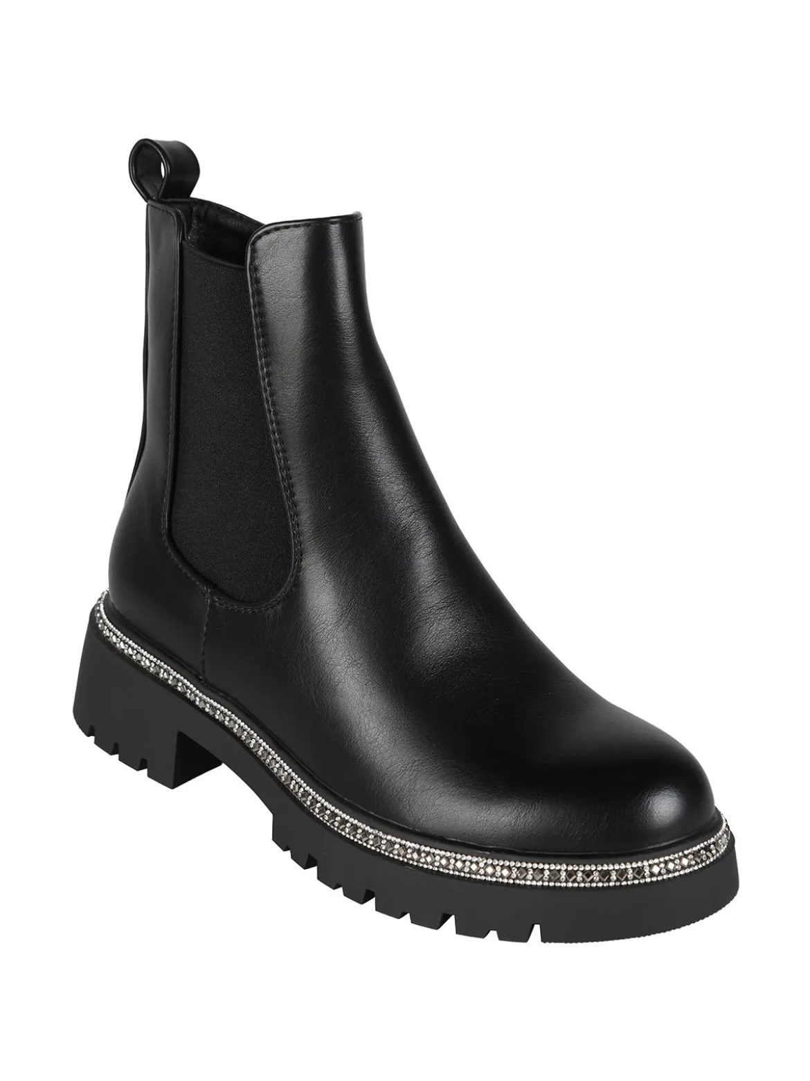 Sissi Miss Stivaletti donna con strass e cerniera