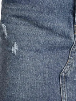 Sixte Gonna corta in denim sfrangiata