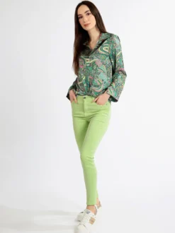 Sixte Pantaloni donna skinny in cotone