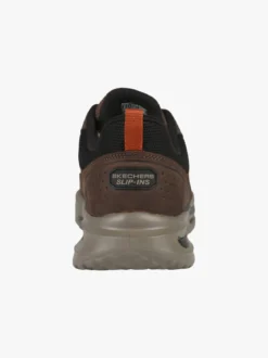 Skechers Arch Fit Orvan - Moxley Sneakers uomo in pelle - moro